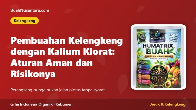 Pembuahan Kelengkeng dengan Kalium Klorat: Aturan Aman dan Risikonya