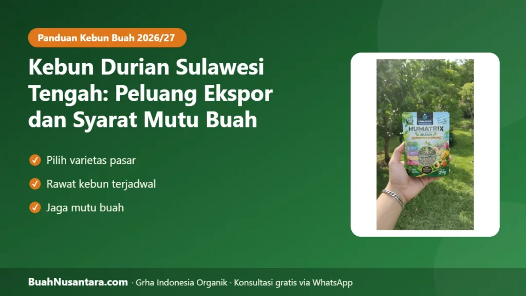 Durian sulawesi tengah