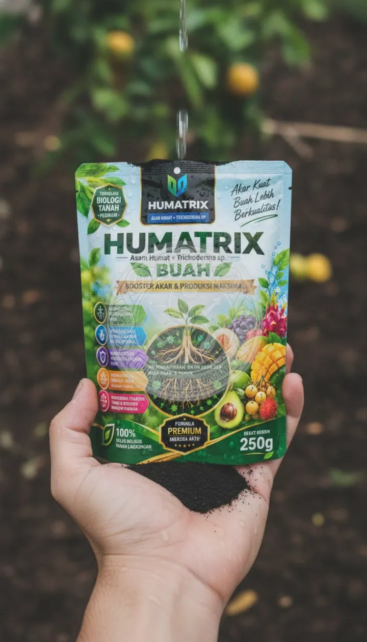 Humatrix Buah 250 gram untuk mangga tidak berbuah