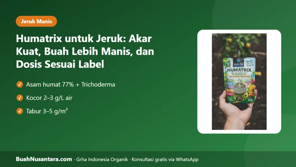 Humatrix untuk jeruk