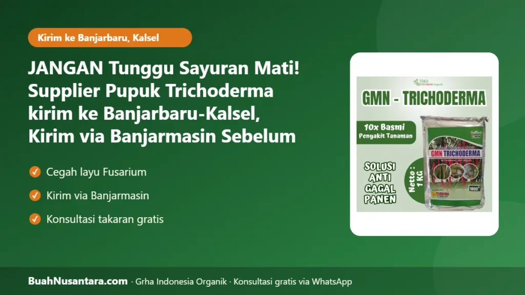 Supplier Pupuk Trichoderma kirim ke Banjarbaru-Kalsel