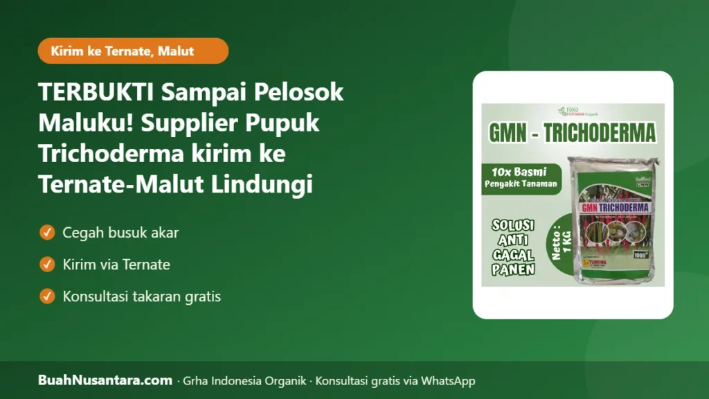 Supplier Pupuk Trichoderma kirim ke Ternate-Malut