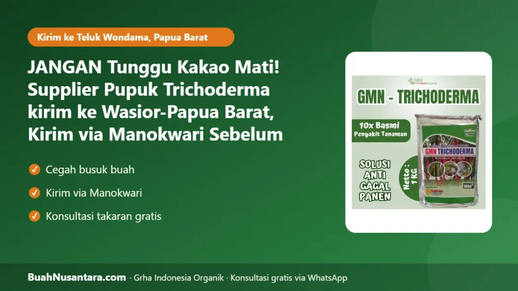 Supplier Pupuk Trichoderma kirim ke Wasior-Papua Barat