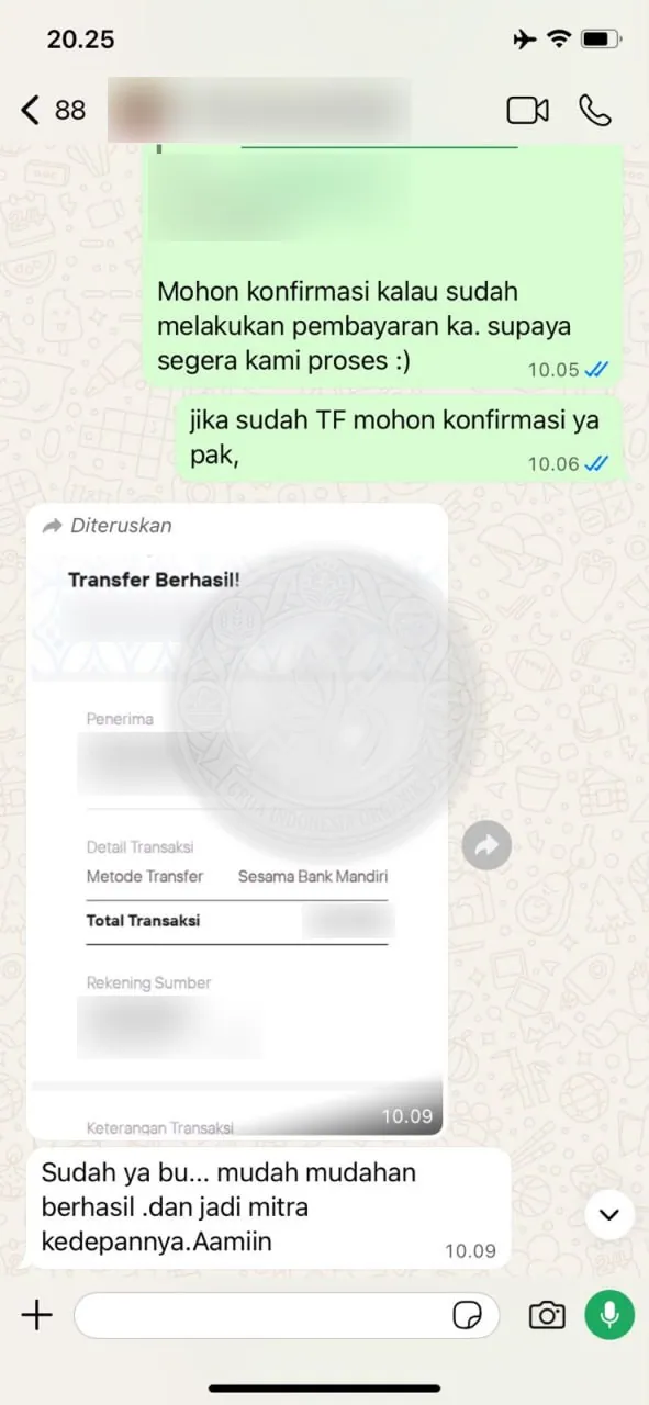 Testimoni Grha Indonesia Organik: order pupuk pelanggan bogor